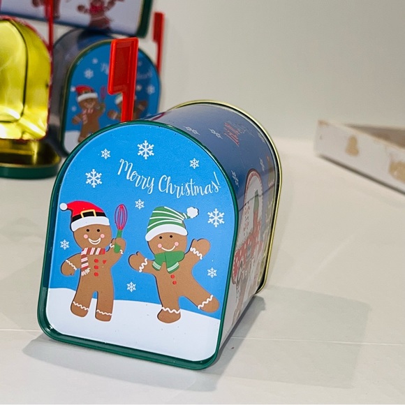 ALWAYS ENABLE UPON REQUEST Letters Santa Tabletop Mailbox “Let it Snow”Christmas - Picture 4 of 13